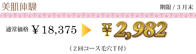 スペシャルコース体験